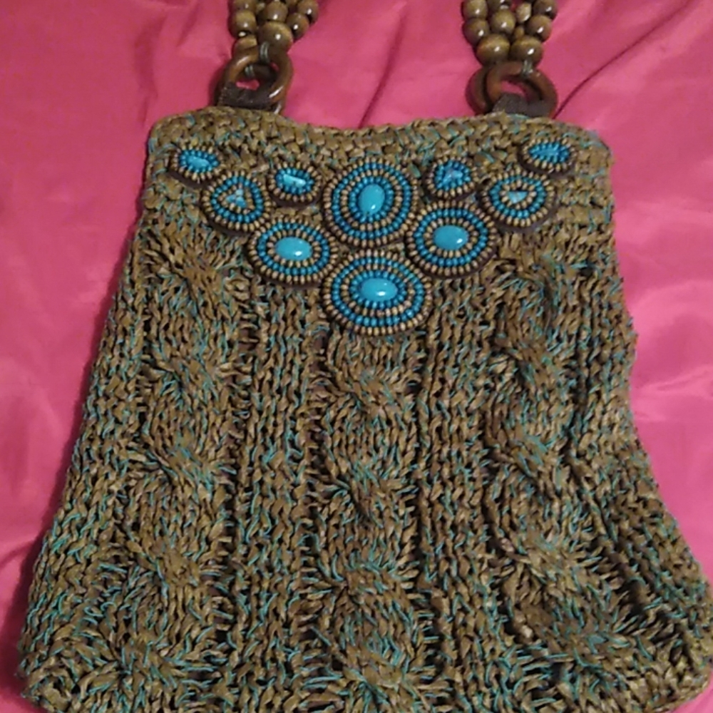 Chico's Straw handbag